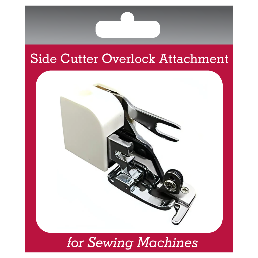 Side Cutter Overlock Attachment for Sewing Machines - Cut as you sew
