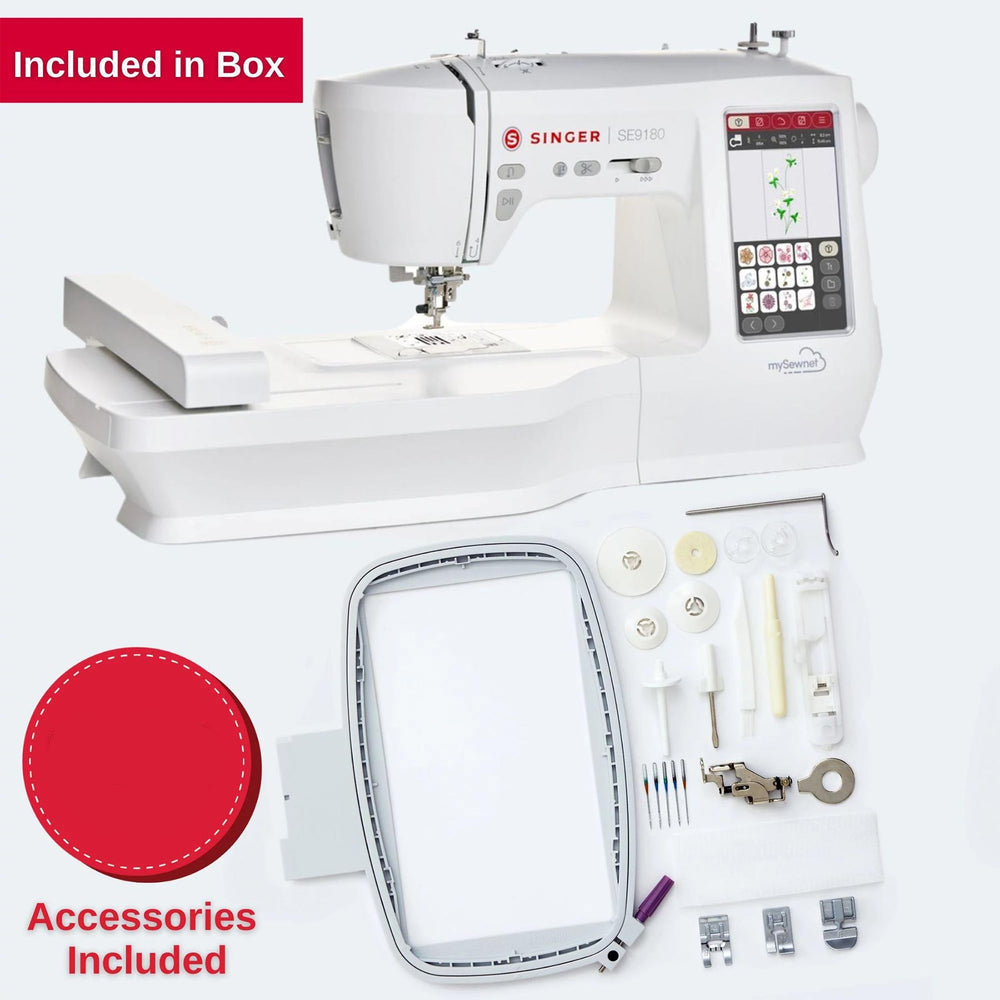 Singer SE9185 Sewing and Embroidery Machine - August deal - save an extra £100 while stocks last
