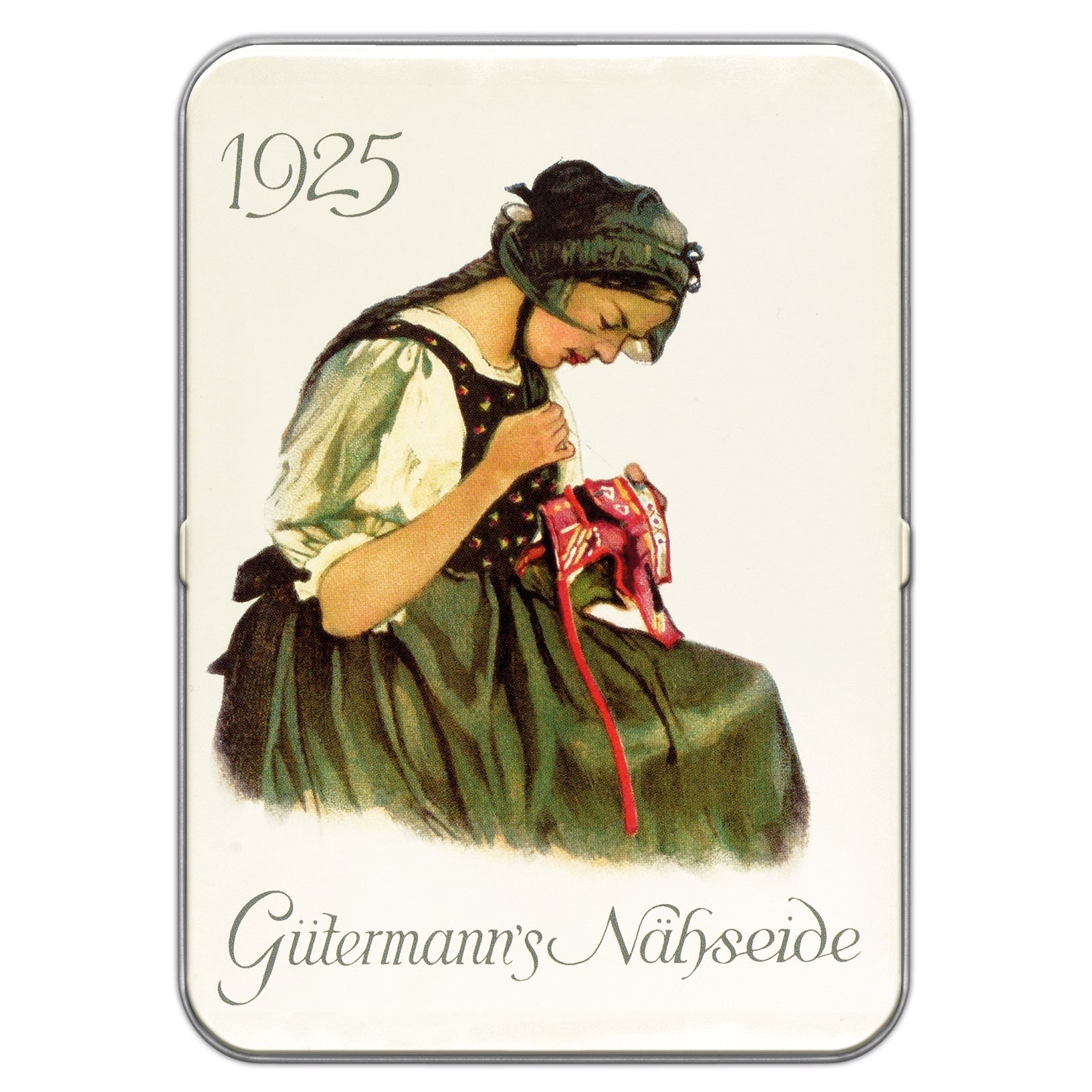 Gutermann Thread Storage Tin - Nostalgic 1925 - Sew-All 8 x 100m Classic Shades