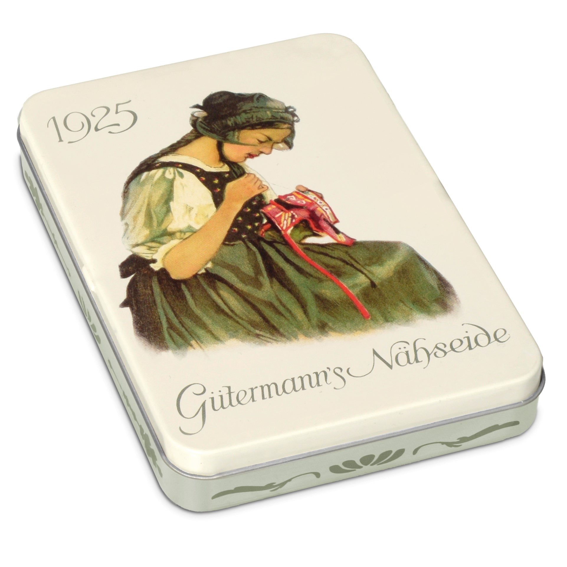 Gutermann Thread Storage Tin - Nostalgic 1925 - Sew-All 8 x 100m Classic Shades