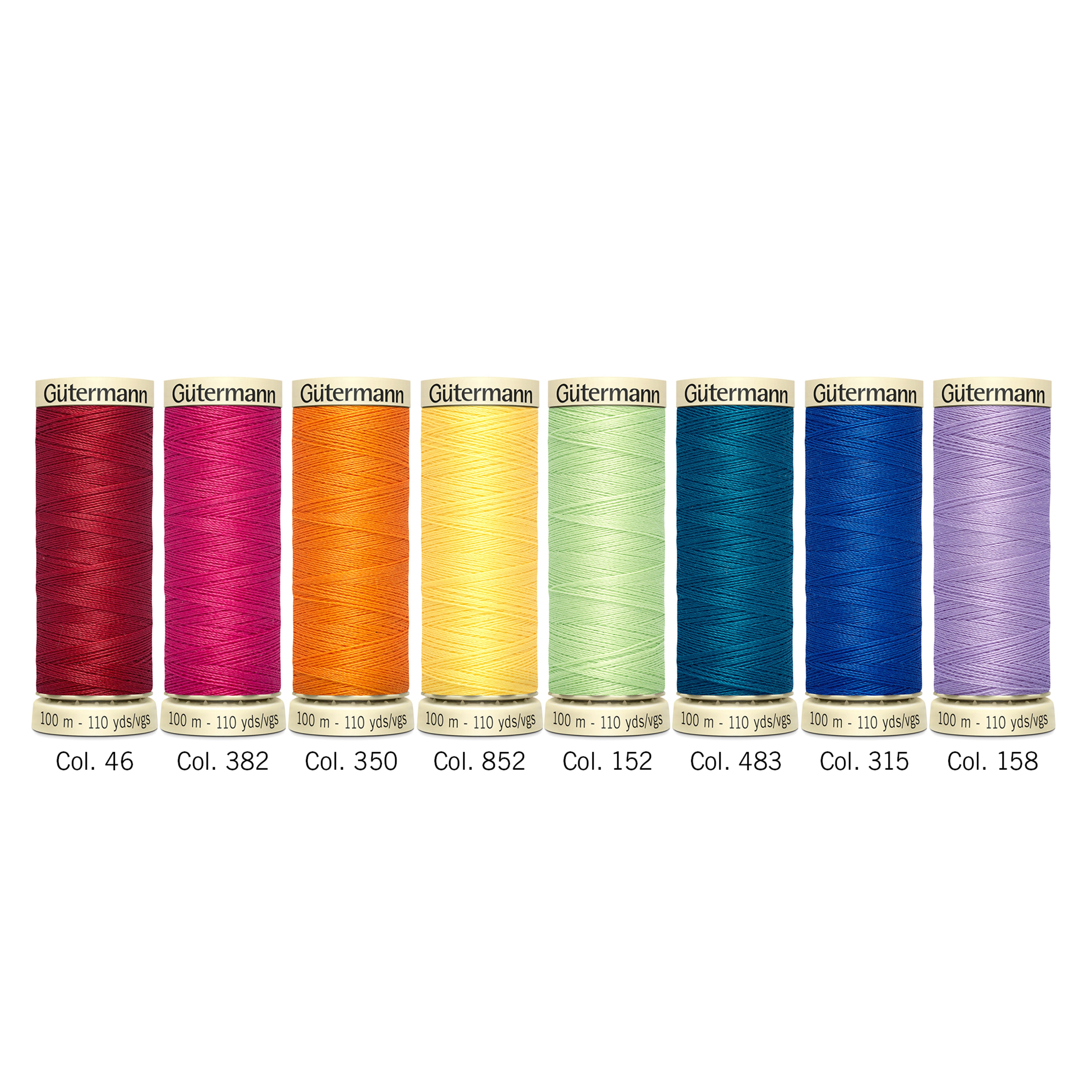 Gutermann Thread Set - Sew - All - 8 x 100m - Fashion