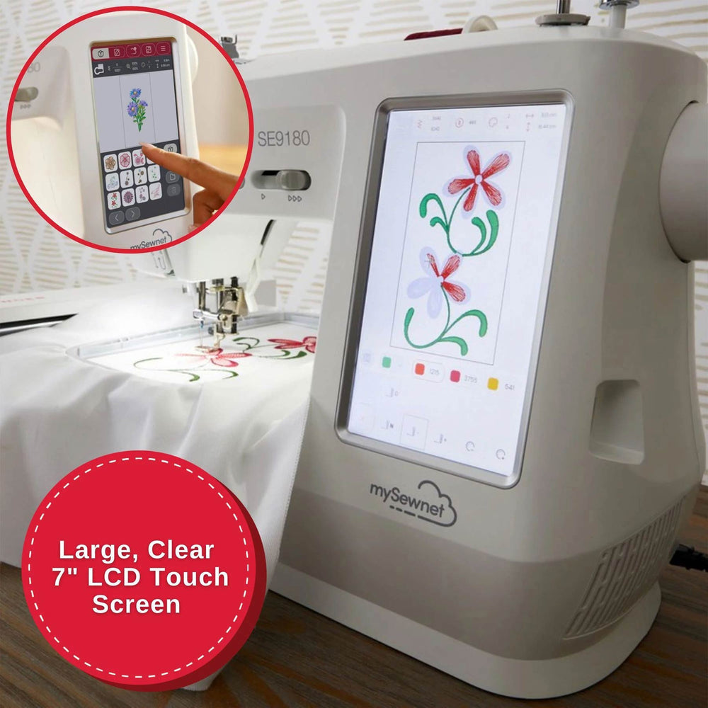 Singer SE9185 Sewing and Embroidery Machine - August deal - save an extra £100 while stocks last