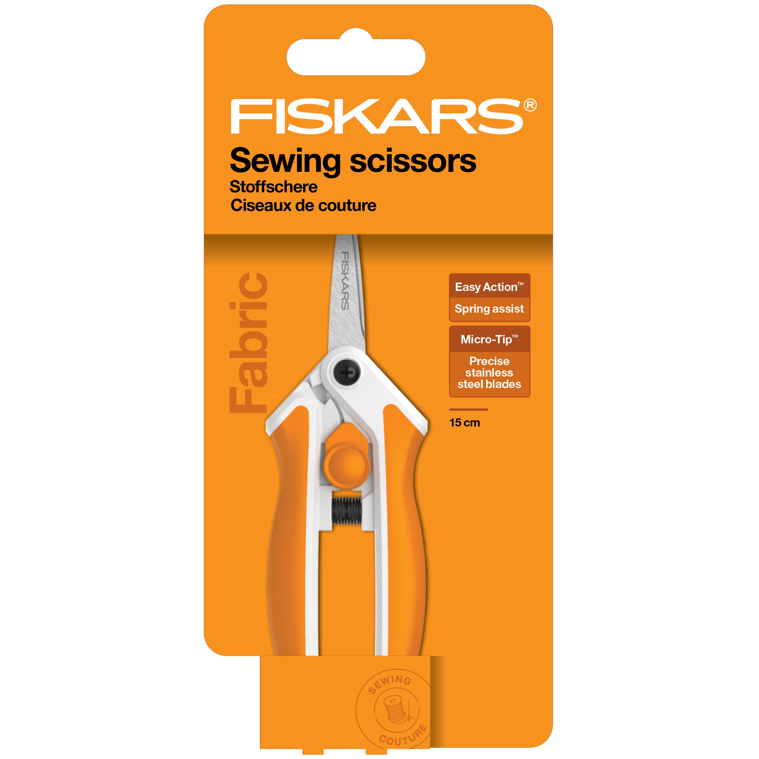 Fiskars EasyAction Sewing Scissors 15cm