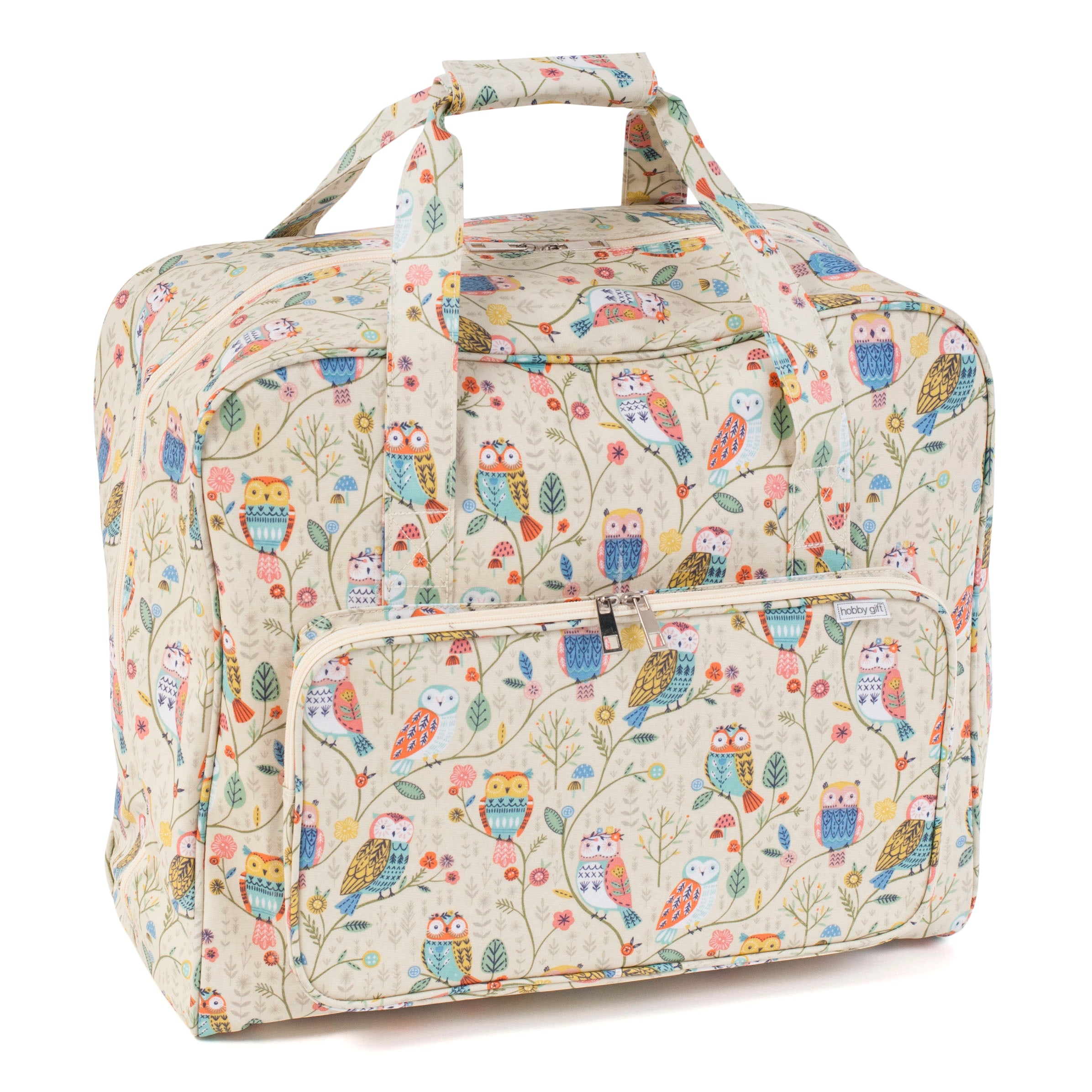 Premium Sewing Machine Bag - Matt PVC - Twit Twoo