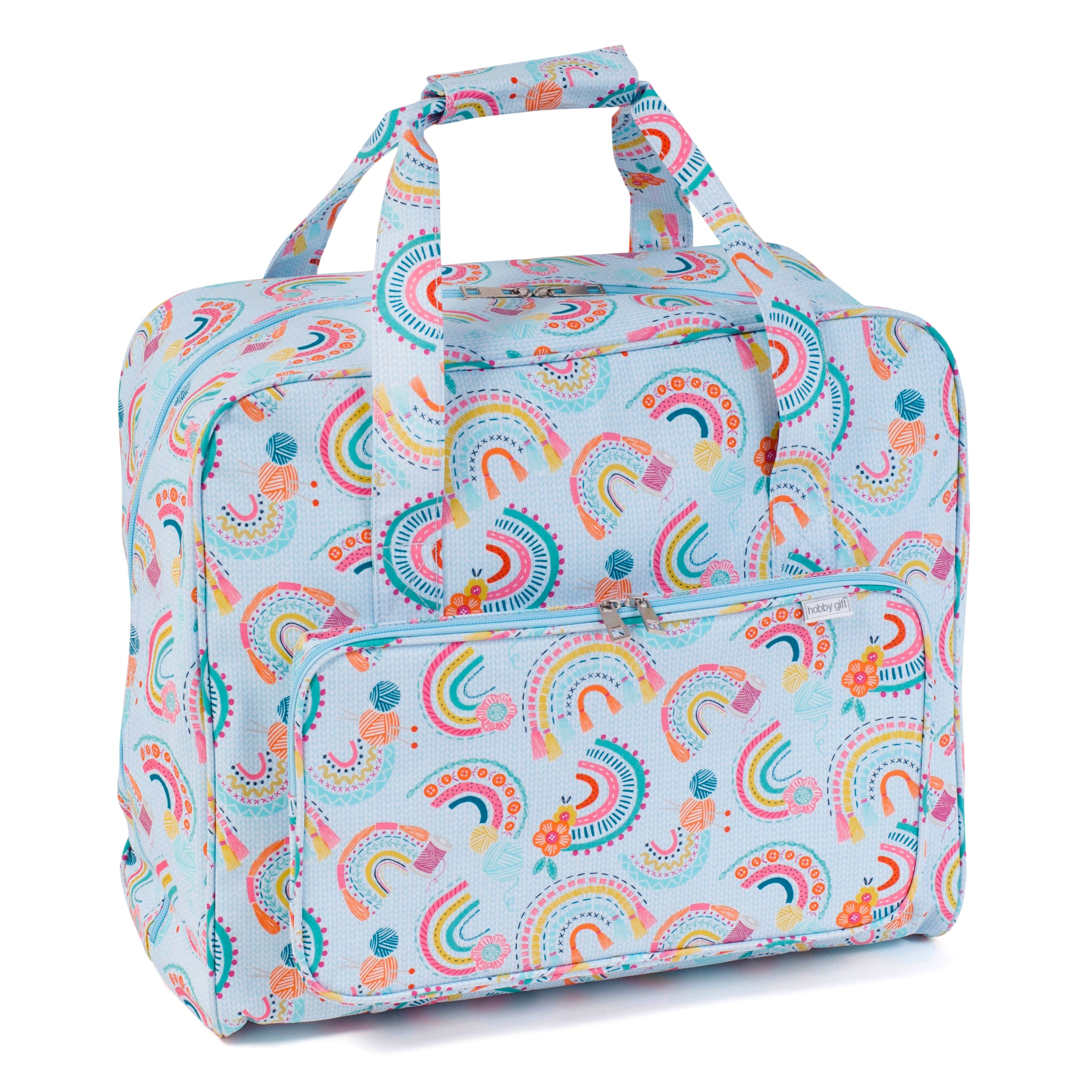 Premium Sewing Machine Bag - Matt PVC - Rainbow