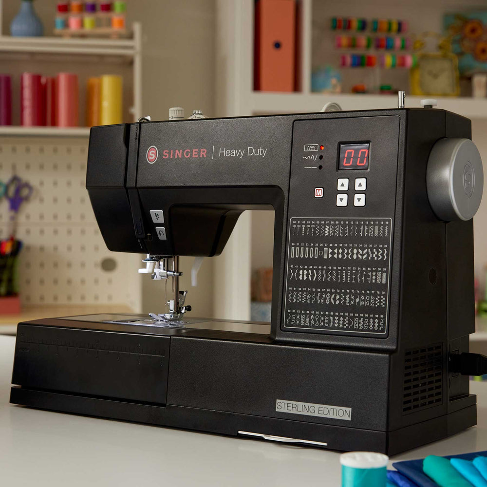 Singer Heavy Duty HD6605 Black Sterling Edition Sewing Machine