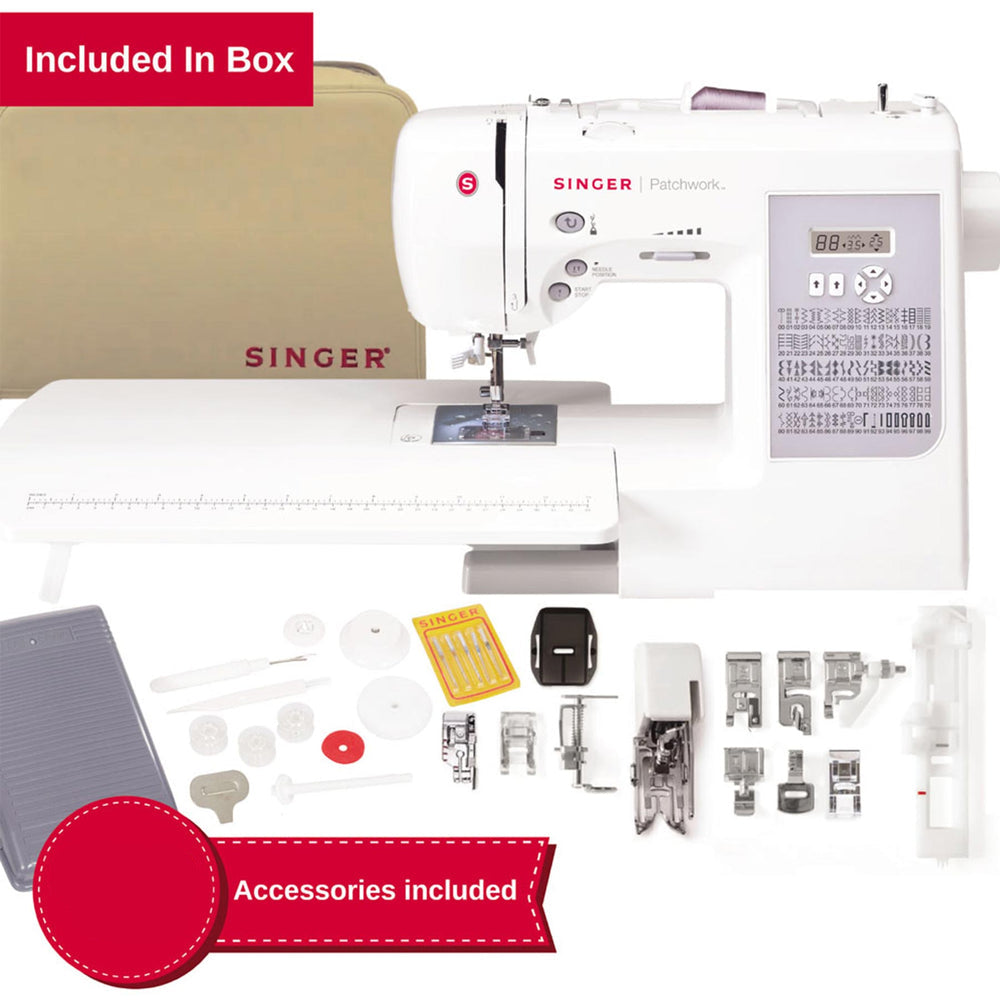 Singer Patchwork 7285Q Sewing Machine with Extension Table - Ex Display