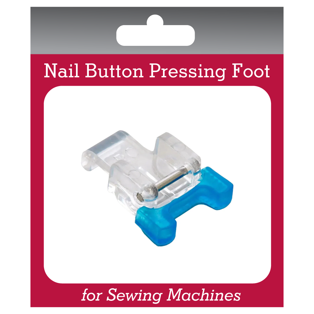 Nail Button Pressing Foot for Sewing Machines