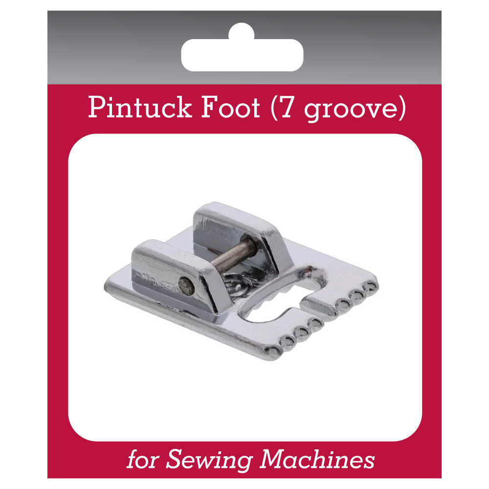 Pintuck Foot (7 groove) for Sewing Machines