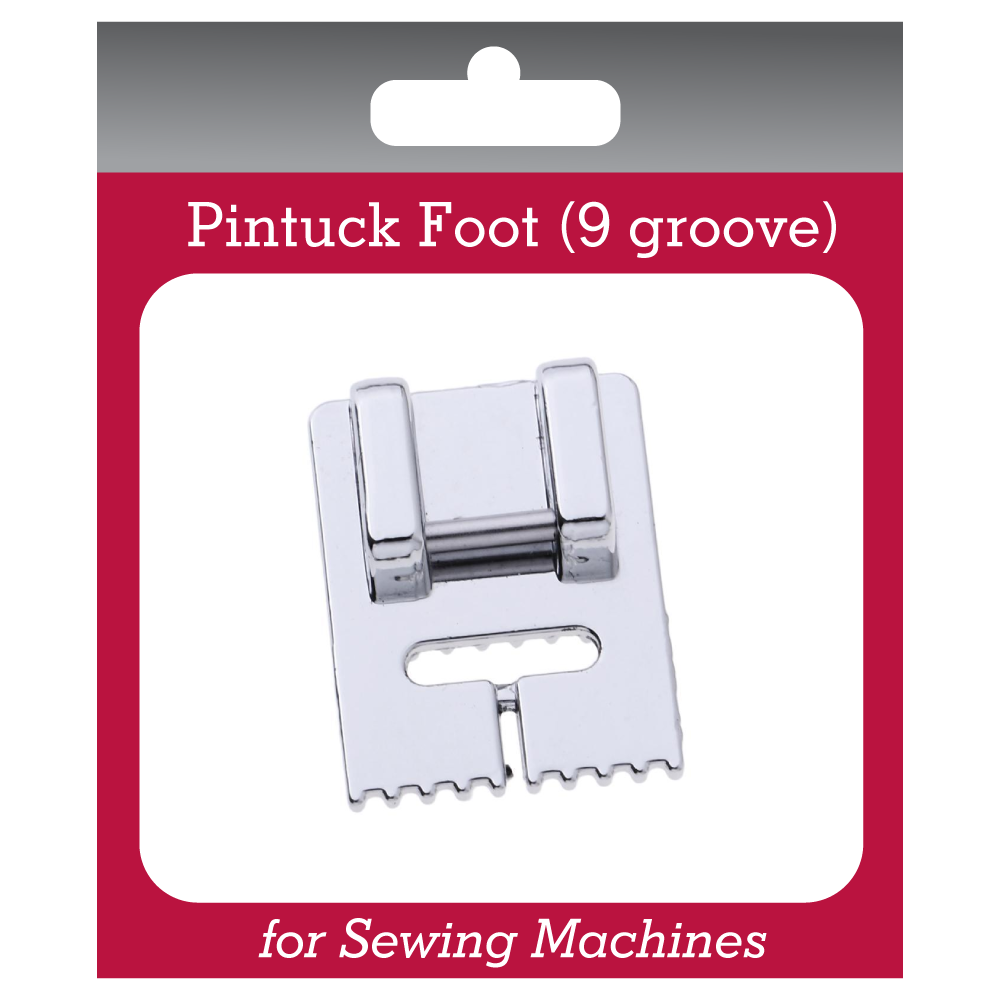 Pintuck Foot (9 groove) for Sewing Machines